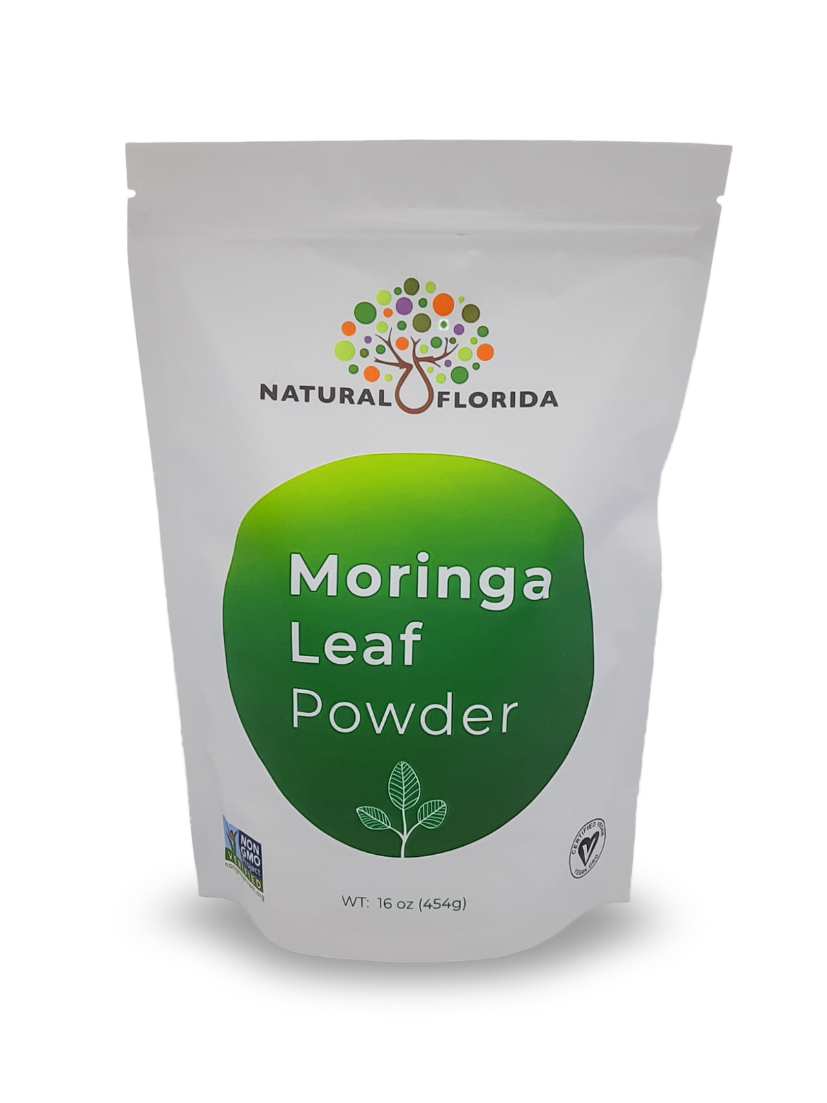 Moringa Oleifera Leaf Powder 454g 16oz Stand Up Pouches