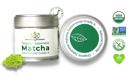 Matcha Ceremonial Grade Tea. Organic. Vegan. nonGMO. FREE Shipping. Natural Florida quality