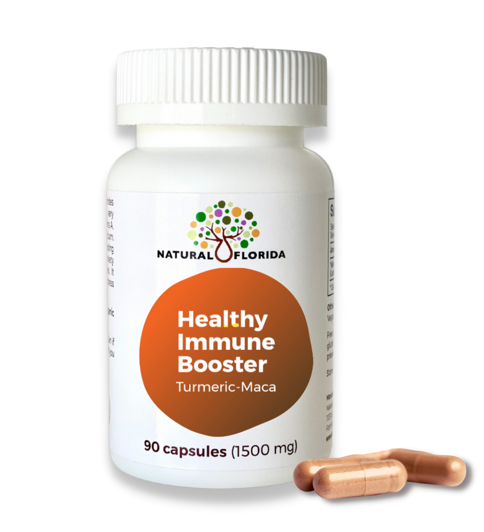 Turmeric Maca Powder vegan capsules